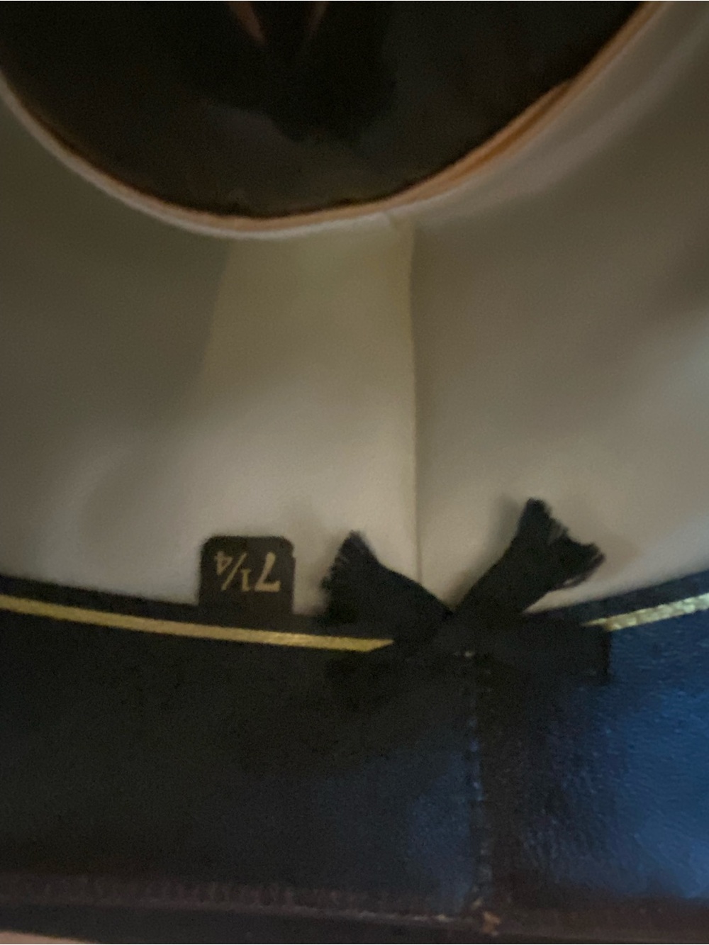 Vintage Resistol Stagecoach Black Beaver  Felt Cowboy Hat 7 1/4 western Rodeo - Picture 7 of 16